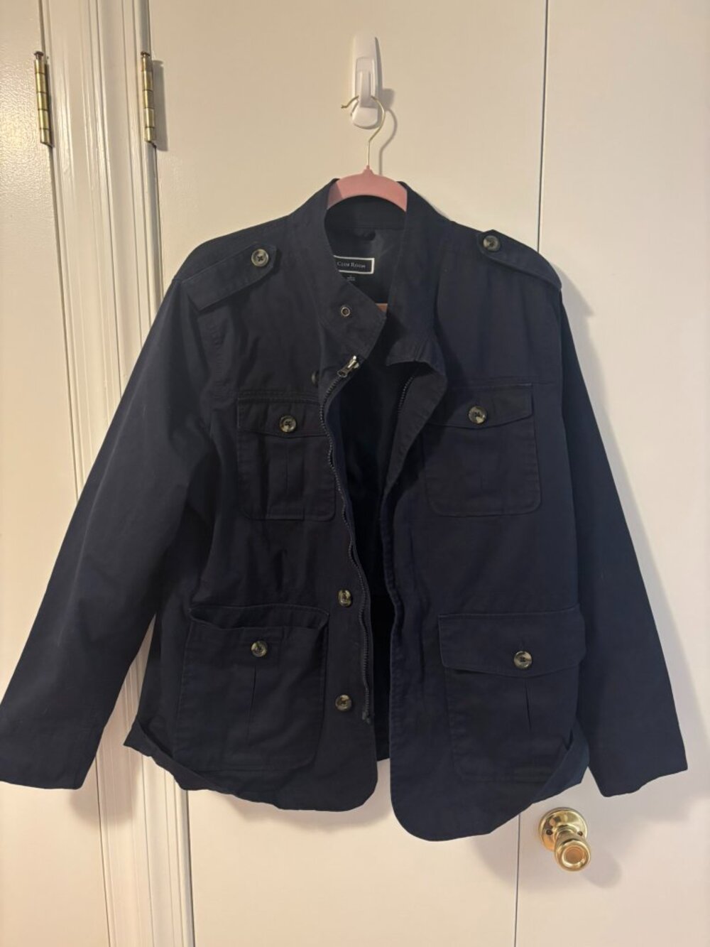 ## ✨ Club Room Navy Blue Lightweight Field Jacket (Men's) ✨ - Picture 4 of 4